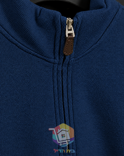 סוודר Polo Ralph Lauren Estate-Rib עם רוכסן קצר, שמונה גוונים 65