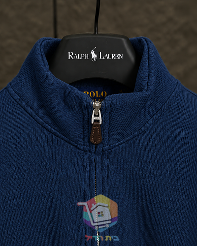 סוודר Polo Ralph Lauren Estate-Rib עם רוכסן קצר, שמונה גוונים 67
