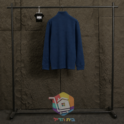 סוודר Polo Ralph Lauren Estate-Rib עם רוכסן קצר, שמונה גוונים 68