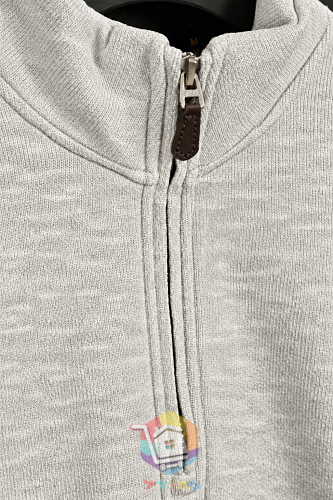 סוודר Polo Ralph Lauren Estate-Rib עם רוכסן קצר, שמונה גוונים 86