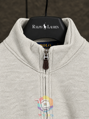 סוודר Polo Ralph Lauren Estate-Rib עם רוכסן קצר, שמונה גוונים 88