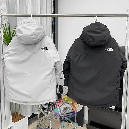 מעיל פוך The North Face Summit Series Himalayan, אפור בהיר, שחור 1
