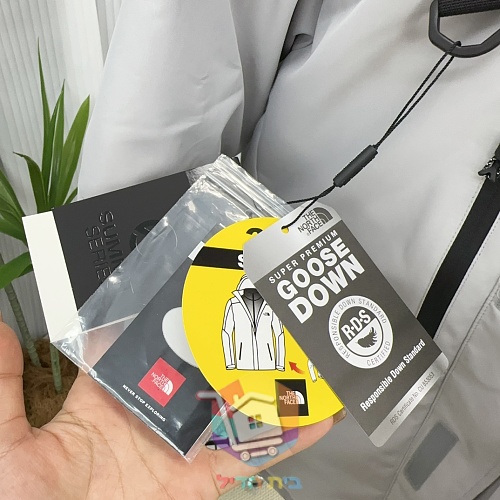 מעיל פוך The North Face Summit Series Himalayan, אפור בהיר, שחור 10