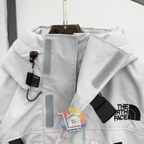 מעיל פוך The North Face Summit Series Himalayan, אפור בהיר, שחור 11