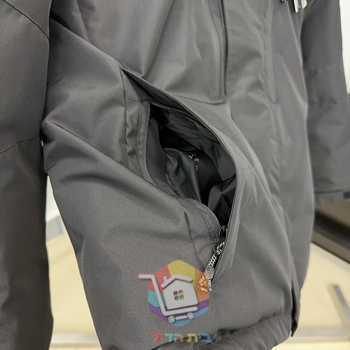 מעיל פוך The North Face Summit Series Himalayan, אפור בהיר, שחור 23