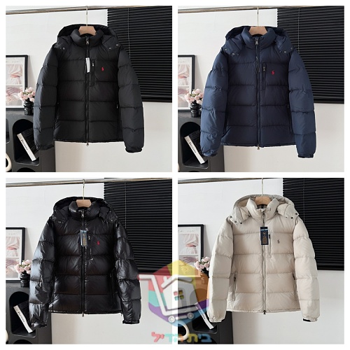מעיל פוך Polo Ralph Lauren Gorham עם קפוצ'ון, ארבעה גוונים 55