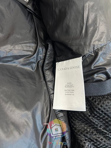 מעיל פוך Canada Goose Crofton Puffer, כסף, שחור 2