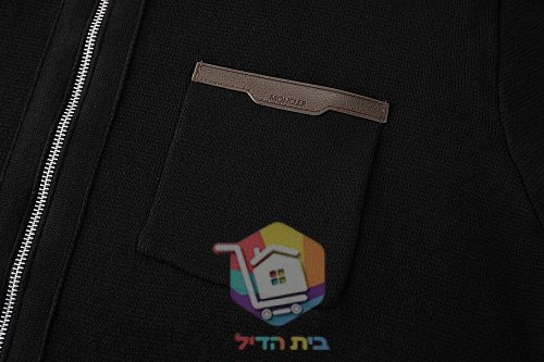 קרדיגן סריג Moncler עם רוכסן וצווארון פולו, שלושה גוונים 15