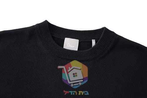 סוודר Dior Clover, שמנת, שחור 6