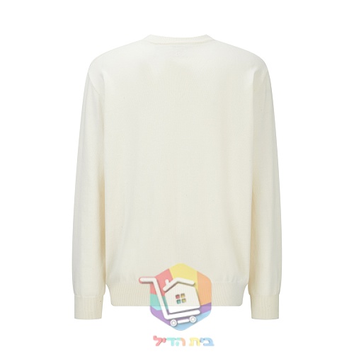 סוודר Dior Clover, שמנת, שחור 17