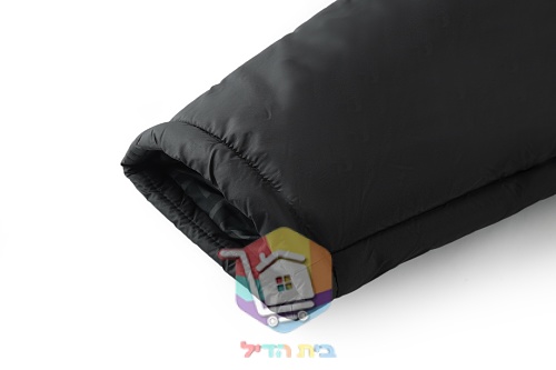 ז'קט מרופד Fendi עם צווארון חולצה, שחור 4