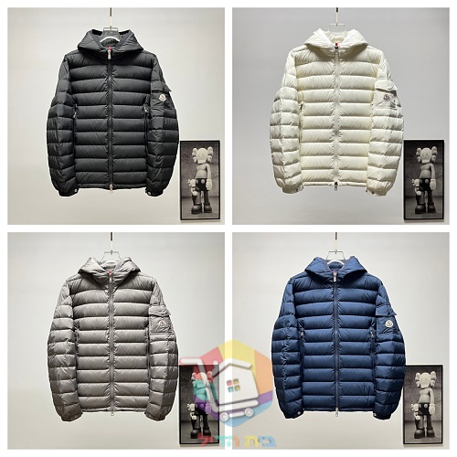 מעיל פוך קל Moncler עם קפוצ'ון, בארבעה גוונים, תמונה 53