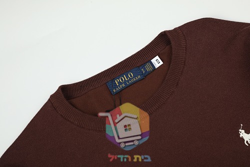 סוודר סרוג Polo Ralph Lauren עם צווארון עגול, בשמונה גוונים, תמונה 7