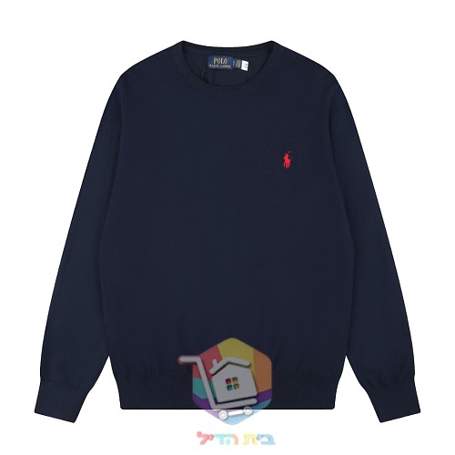 סוודר סרוג Polo Ralph Lauren עם צווארון עגול, בשמונה גוונים, תמונה 32
