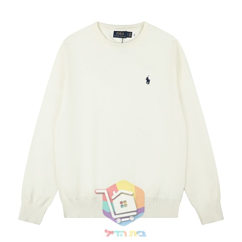 סוודר סרוג Polo Ralph Lauren עם צווארון עגול, בשמונה גוונים, תמונה 50