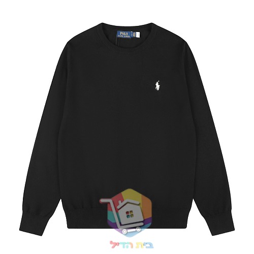 סוודר סרוג Polo Ralph Lauren עם צווארון עגול, בשמונה גוונים, תמונה 55