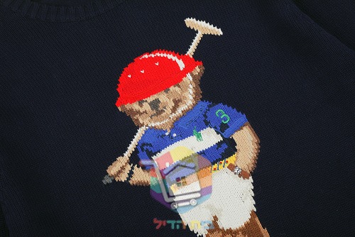 סוודר Polo Ralph Lauren Polo Bear Jumper, כחול כהה, תמונה 16