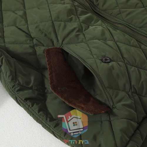 ז'קט מרופד Polo Ralph Lauren בתפרי יהלום עם צווארון קורדרוי, בארבעה גוונים, תמונה 5