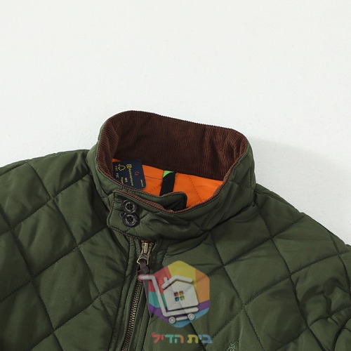 ז'קט מרופד Polo Ralph Lauren בתפרי יהלום עם צווארון קורדרוי, בארבעה גוונים, תמונה 8