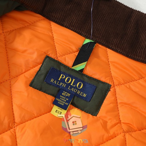 ז'קט מרופד Polo Ralph Lauren בתפרי יהלום עם צווארון קורדרוי, בארבעה גוונים, תמונה 12