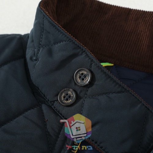 ז'קט מרופד Polo Ralph Lauren בתפרי יהלום עם צווארון קורדרוי, בארבעה גוונים, תמונה 43