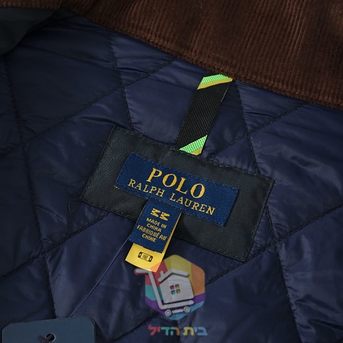 ז'קט מרופד Polo Ralph Lauren בתפרי יהלום עם צווארון קורדרוי, בארבעה גוונים, תמונה 48