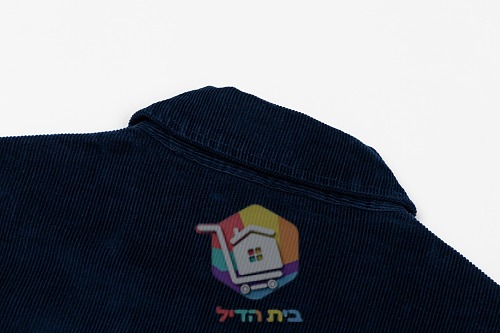 ז'קט Polo Ralph Lauren Corduroy Letter Jacket, כחול כהה, תמונה 6