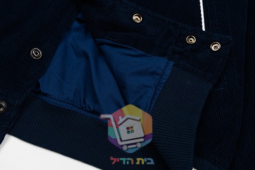 ז'קט Polo Ralph Lauren Corduroy Letter Jacket, כחול כהה, תמונה 7