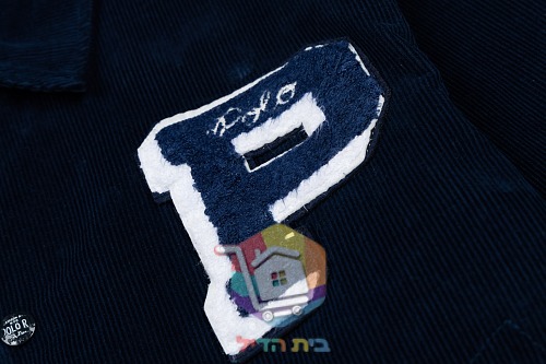 ז'קט Polo Ralph Lauren Corduroy Letter Jacket, כחול כהה, תמונה 14