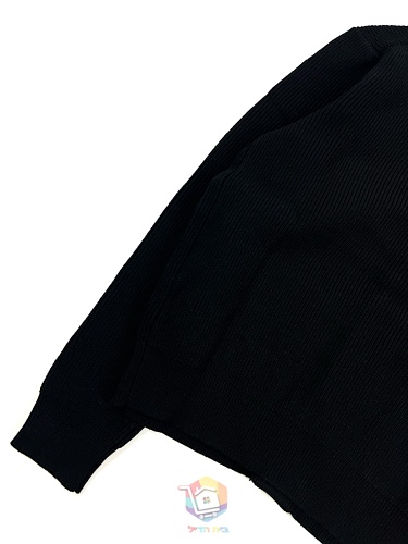 קרדיגן Louis Vuitton Embroidered Signature שחור, תמונה 28