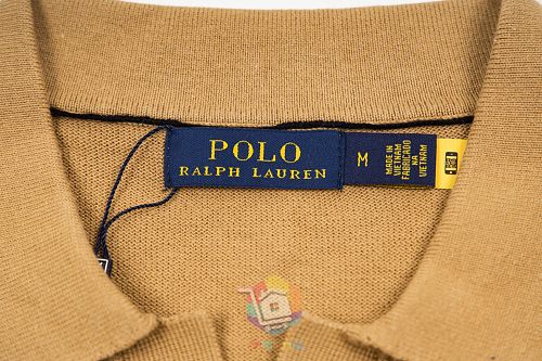 פולו סרוג בשרוול ארוך Polo Ralph Lauren, כחול כהה או קאמל, תמונה 4