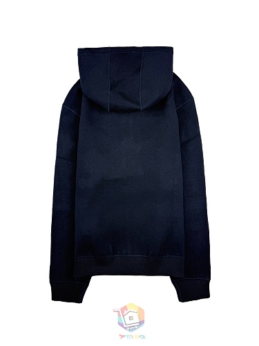 קפוצ'ון דו-צדדי Louis Vuitton Monogram Double Face Reversible Hoodie, כחול כהה וירוק, תמונה 2