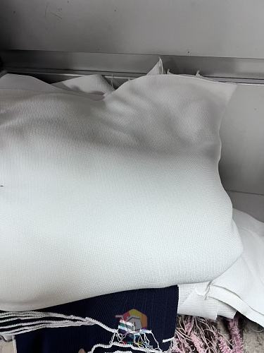 ז'קט טרנינג Louis Vuitton Hybrid Knit Track Top, לבן ואפור, תמונה 3
