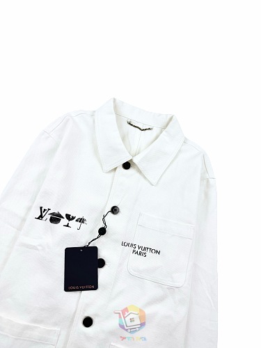 ז'קט עבודה Louis Vuitton Equipe Workwear לבן, תמונה 5