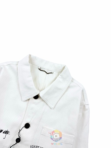 ז'קט עבודה Louis Vuitton Equipe Workwear לבן, תמונה 13