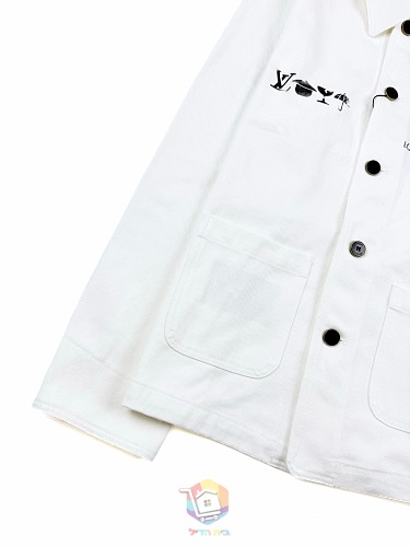 ז'קט עבודה Louis Vuitton Equipe Workwear לבן, תמונה 17