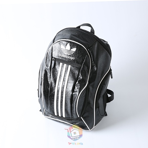 תרמיל Balenciaga x adidas Large Backpack, שחור או שחור וירוק, תמונה 9