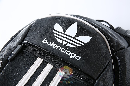 תרמיל Balenciaga x adidas Large Backpack, שחור או שחור וירוק, תמונה 11