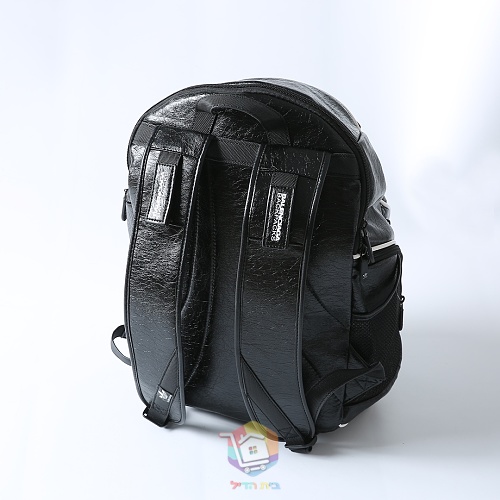 תרמיל Balenciaga x adidas Large Backpack, שחור או שחור וירוק, תמונה 13