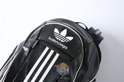 תרמיל Balenciaga x adidas Large Backpack, שחור או שחור וירוק, תמונה 23