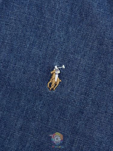 חולצת ג'ינס Polo Ralph Lauren, כחול כהה או כחול בהיר, תמונה 10
