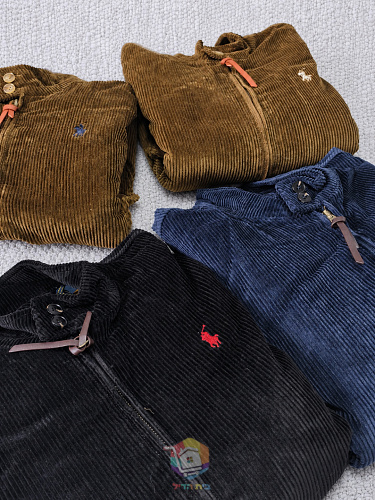 ז'קט קורדרוי Polo Ralph Lauren עם רוכסן, בארבעה גוונים, תמונה 6