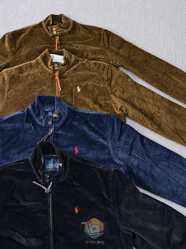 ז'קט קורדרוי Polo Ralph Lauren עם רוכסן, בארבעה גוונים, תמונה 8
