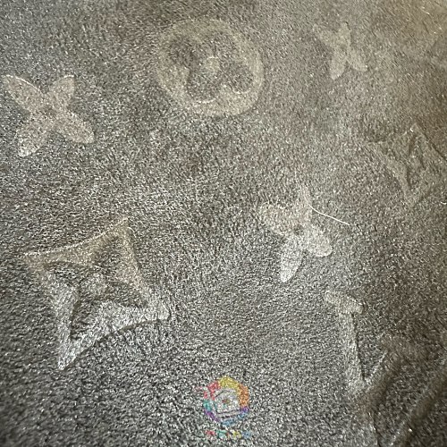 ז'קט Louis Vuitton Monogram Embossed Nubuck Blouson, אפור, ורוד או שחור, תמונה 17