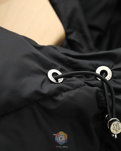 מעיל פוך Moncler Galion עם קפוצ'ון, שחור, תמונה 10