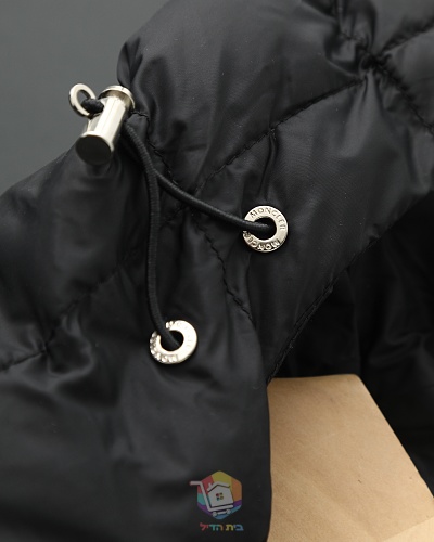 מעיל פוך Moncler Galion עם קפוצ'ון, שחור, תמונה 11