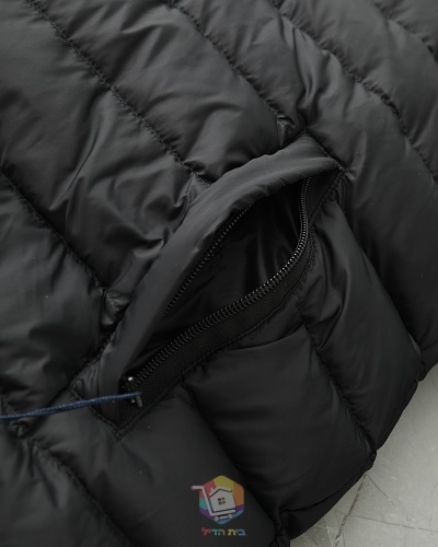 מעיל פוך Moncler Galion עם קפוצ'ון, שחור, תמונה 13