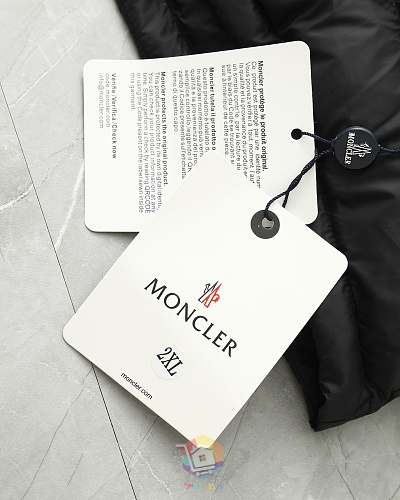 מעיל פוך Moncler Galion עם קפוצ'ון, שחור, תמונה 14