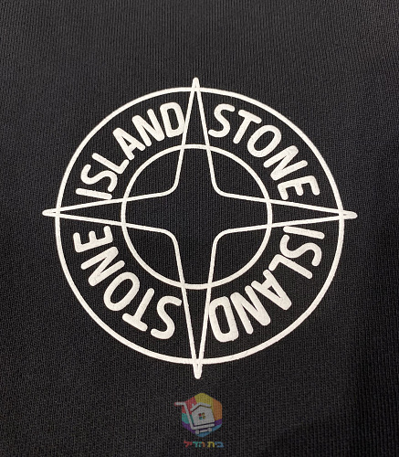 סווטשירט Stone Island עם הדפס לוגו, בשתי גרסאות הדפס, תמונה 13