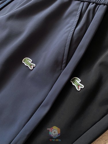מכנסי ג'וגר Lacoste קלים, שחור או כחול כהה, תמונה 5
